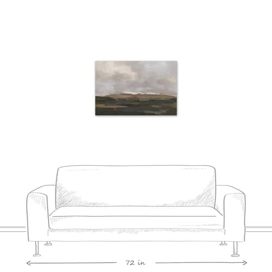 Rusty Landscape 30" x 20" Canvas Wall Art